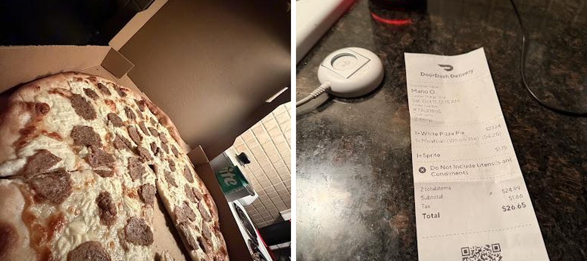 Daniel's Pizzeria Menu